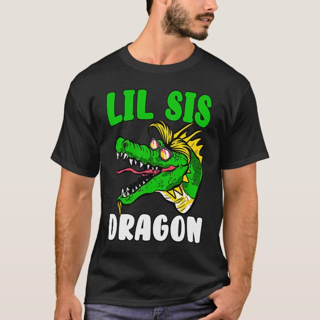Lil Sis Dragon Lover T-Shirt (Front)