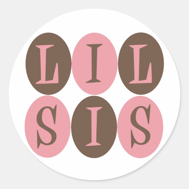 Lil Sis stickers (Front)