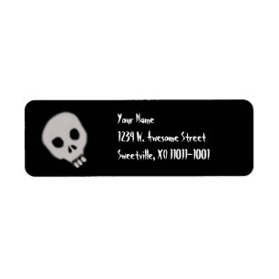 Lil Skull, return address labels
