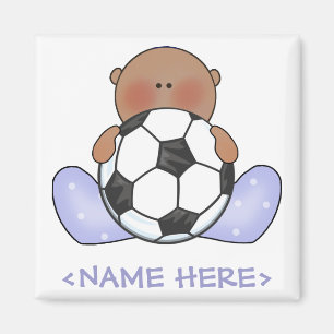 Lil Soccer Baby Boy- Ethnic Magnet