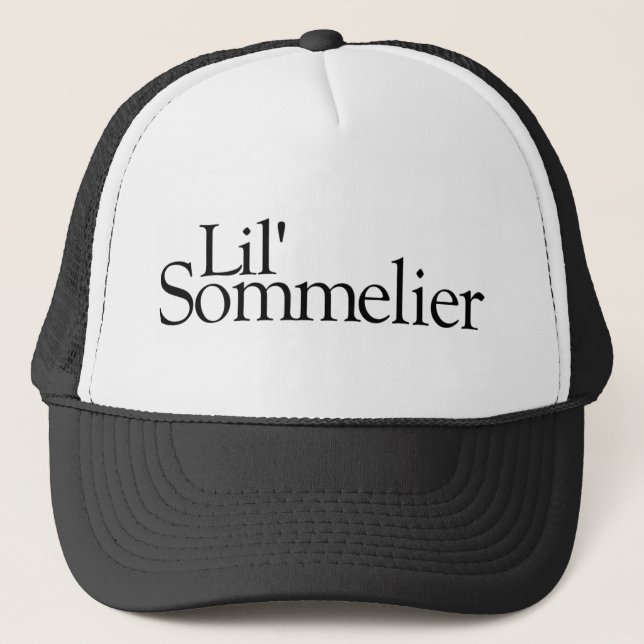 Lil Sommelier Trucker Hat (Front)