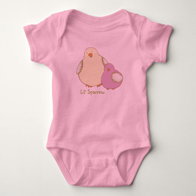 Lil' Sparrow  Toddler Creeper (Front)
