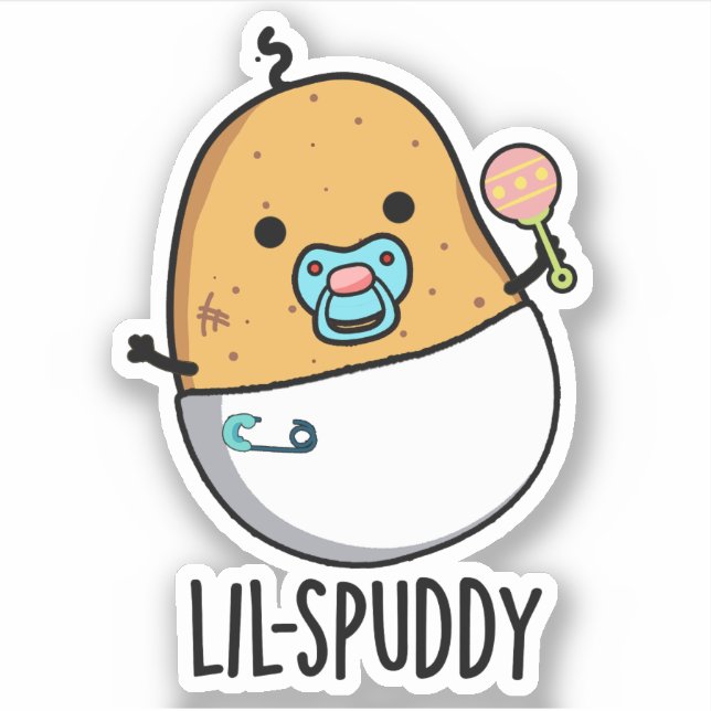 Lil-spuddy Funny Potato Pun  (Front)