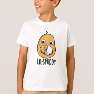 Lil Spuddy Funny Potato Pun T-Shirt