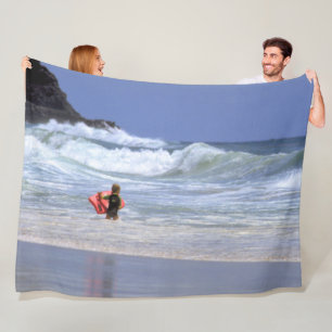 LI'L SURFER DUDE FLEECE BLANKET