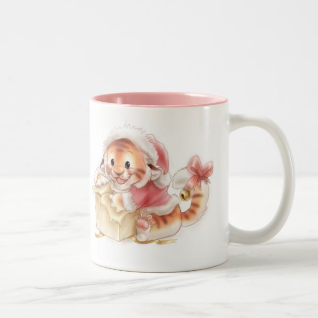 Li'l tiger Christmas mug (Right)