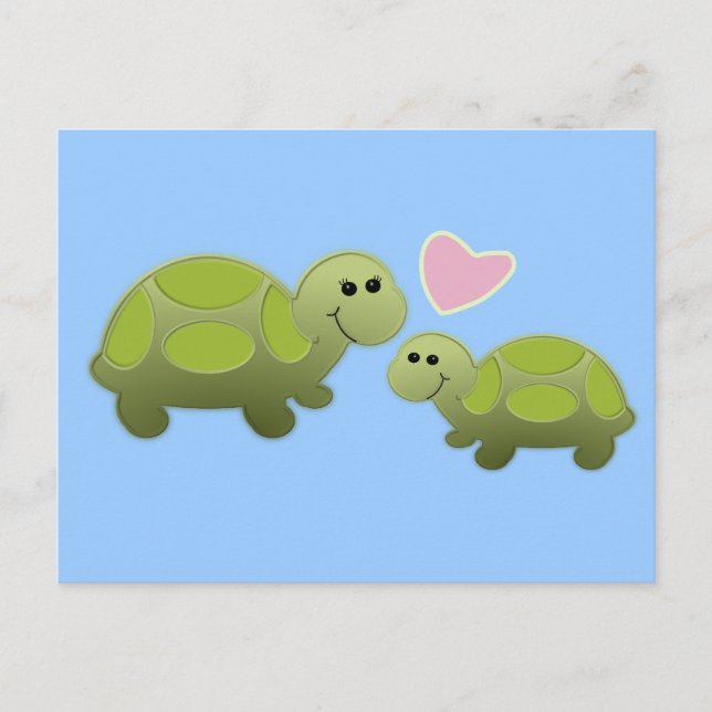 Lil Turtle Postcard (Front)