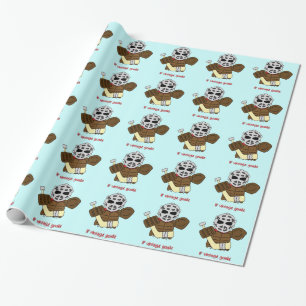 Lil' Vintage Hockey Goalie Gift Wrapping Paper