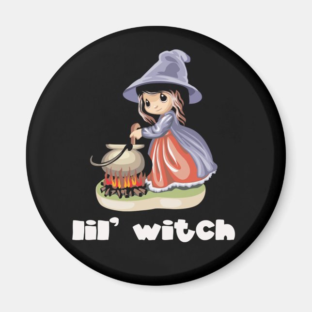Lil Witch Magnet (Front)