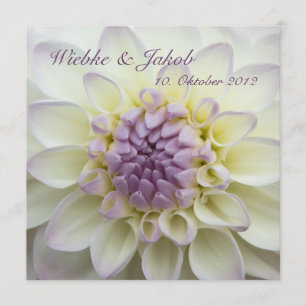 Lila Dahlie ・ wedding invitation
