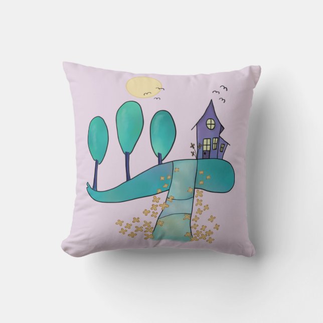 Lila Haus Cushion (Front)