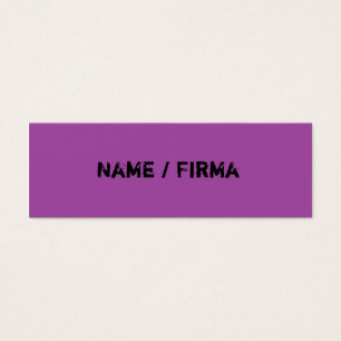 Lila - mini business cards
