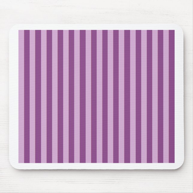 Lila Stripes Mouse Mat (Front)