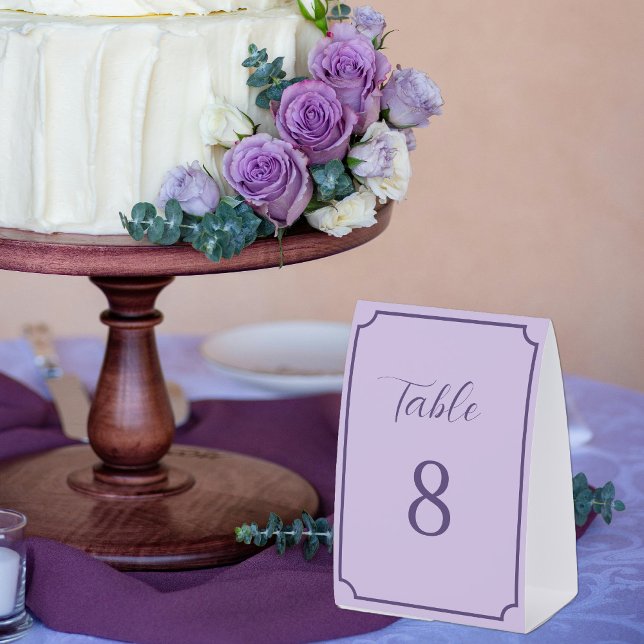 Lilac and Lavender Script Wedding (Creator Uploaded)