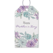 Lilac and Mint Floral | Mother's Day Gift Tag