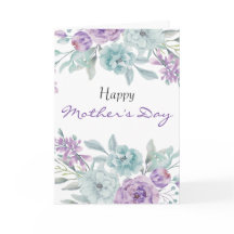 Lilac and Mint Floral | Personalised Mother's Day