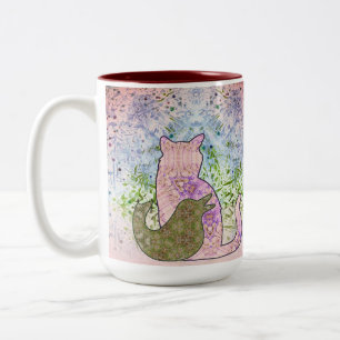 Lilac and Ollie Two-Tone Coffee Mug