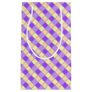 Lilac and Peach Small Gift Bag
