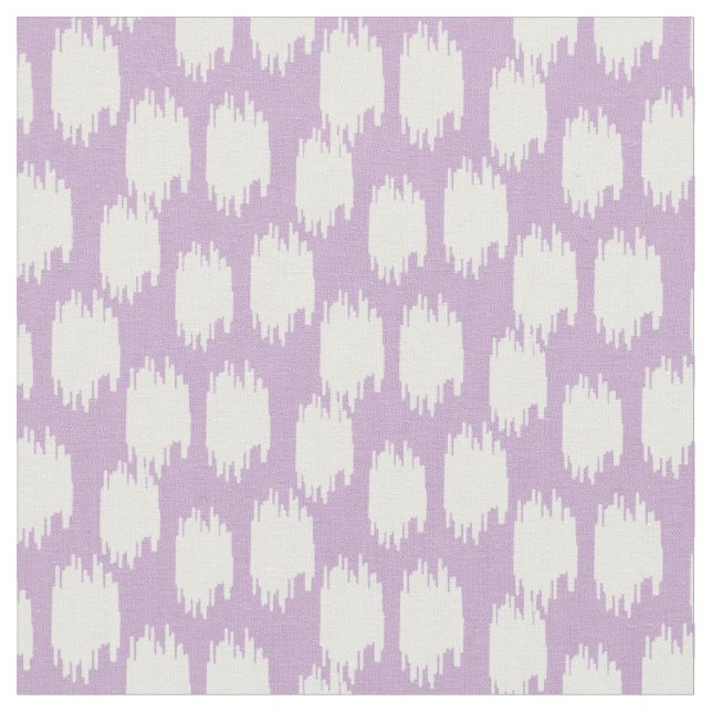Lilac Animal Print | Fabric (Close Up)