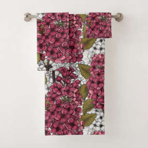 Lilac Bath Towel Set