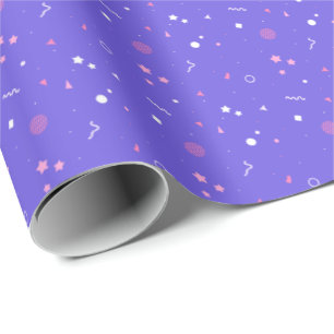 Lilac Bliss Birthday Wrapping Paper