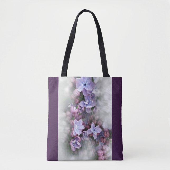 Lilac blooming tote bag (Front)