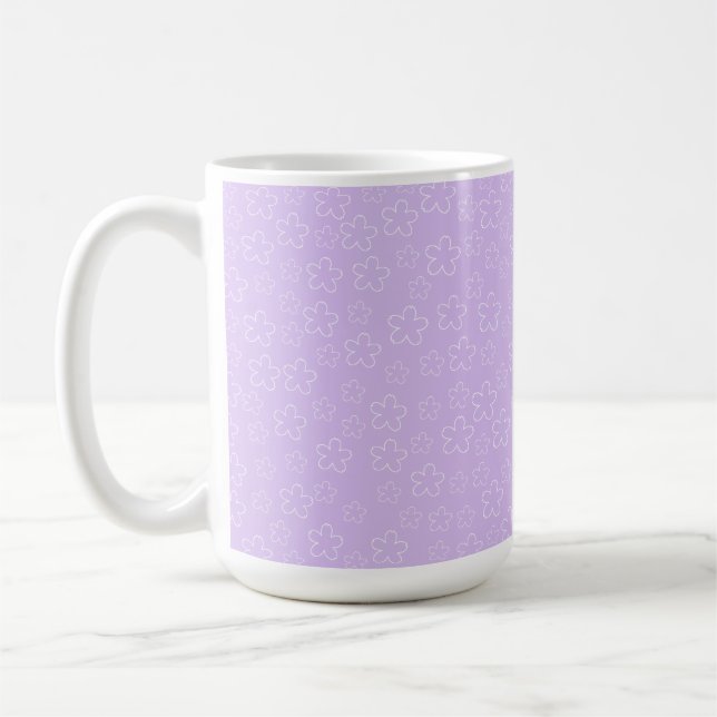 Lilac Blossom Tea Mug (Left)