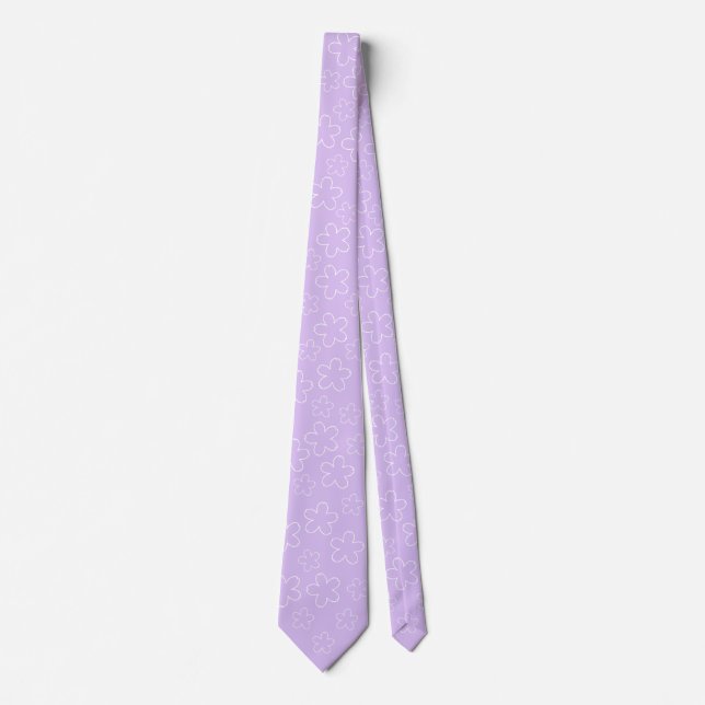 Lilac Blossom Tie (Front)