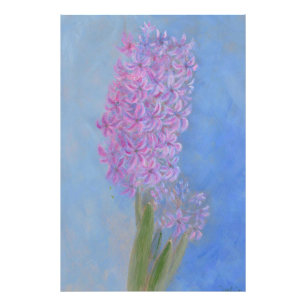 Lilac Blue Hyacinth Photo Print