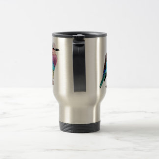 Lilac Breasted Roller Bird Travel Mug