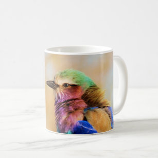Lilac-Breasted Roller Colourful African Bird Coffee Mug