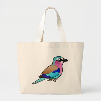 Lilac-breasted Roller Large Tote Bag
