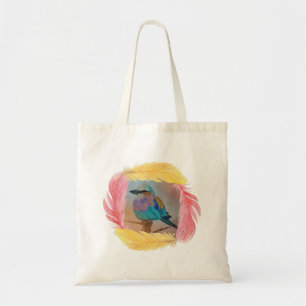 Lilac Breasted Roller Tote Bag