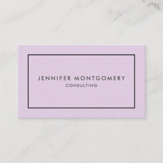 LILAC business template Business Card