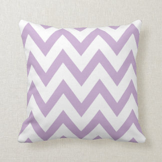 Lilac Chevron Cushion