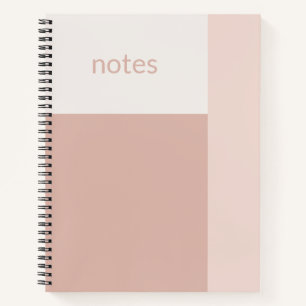Lilac Cream Customisable Notebook