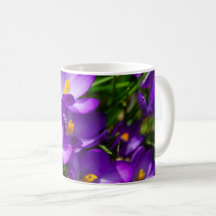 Lilac Crocuses Coffee Mug