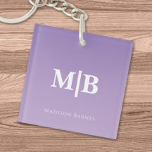 Lilac Custom Monogram Name