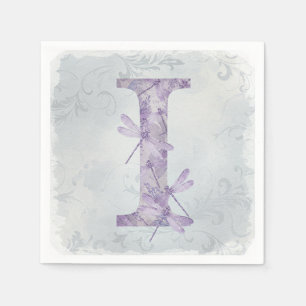Lilac Dragonflies, by Natasha Us Napkin