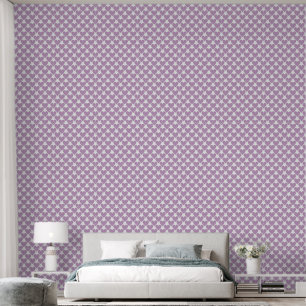 Lilac Dream: Simple Hearts Peel and Stick Wallpaper