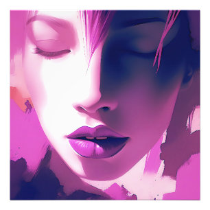 Lilac Dream Whisper – Serene, Ethereal, Purple Photo Print