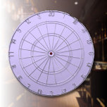 Lilac Dreams Solid Colour | Classic Elegant Dartboard<br><div class="desc">Lilac Dreams Solid Colour | Classic | Elegant | Trendy | Stylish | Gift | Purple Shades Colour</div>