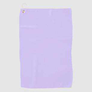 Lilac Dreams Solid Colour   Classic Elegant Golf Towel