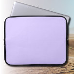 Lilac Dreams Solid Colour | Classic Elegant Laptop Sleeve<br><div class="desc">Lilac Dreams Solid Colour | Classic | Elegant | Trendy | Stylish | Gift | Purple Shades Colour</div>