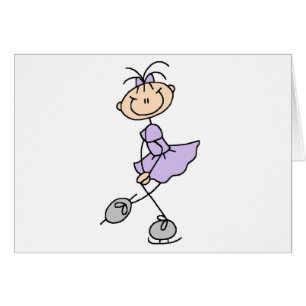 Lilac Dress Figure Skater Tshirts and Gifts