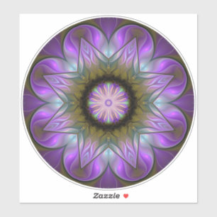 Lilac Evening Mandala