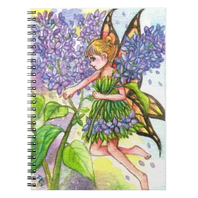 Lilac Fairy Notebook (Front)