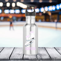 Lilac Figure Skates Personalised Girls