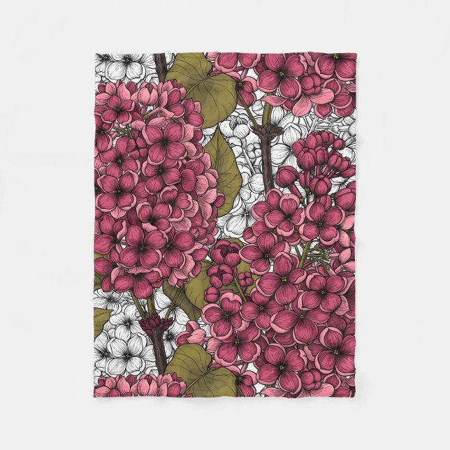 Lilac Fleece Blanket (Front)