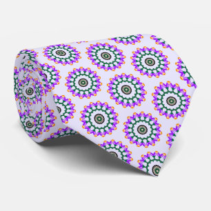 Lilac Floral Tie